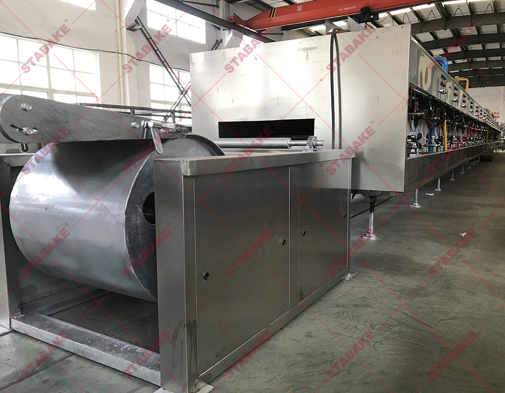 Horno de t&uacute;nel de galletas