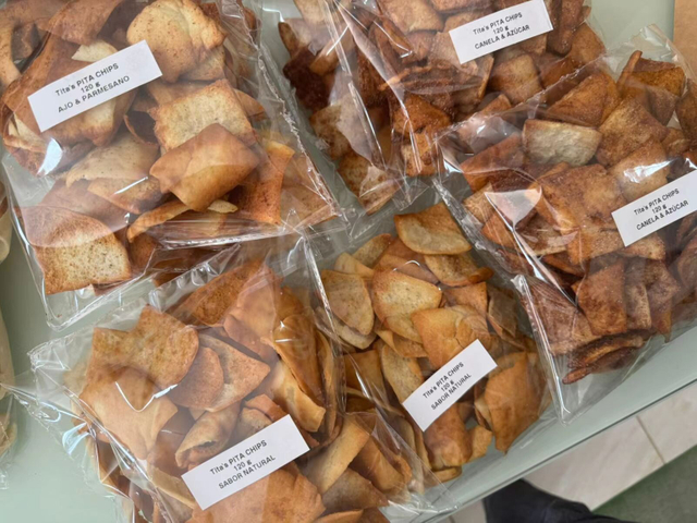 Solución de línea de procesamiento de chips de pita horneados