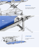 (MS-S410) Hospital Medical Ambulance Folding Hydraulic Separate Able Stretcher