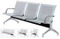 (MS-C80) Hospital Dental Tres asientos Cuatro asientos Silla de tratamiento