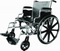 (MS-300S) Silla de ruedas plegable de transporte manual eléctrica de acero