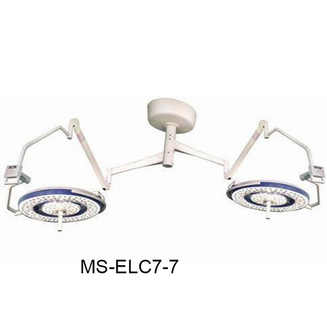 (MS-ELC7*7) Double Head Shadowless Operation Operating Lamp Surgical Surgery Light