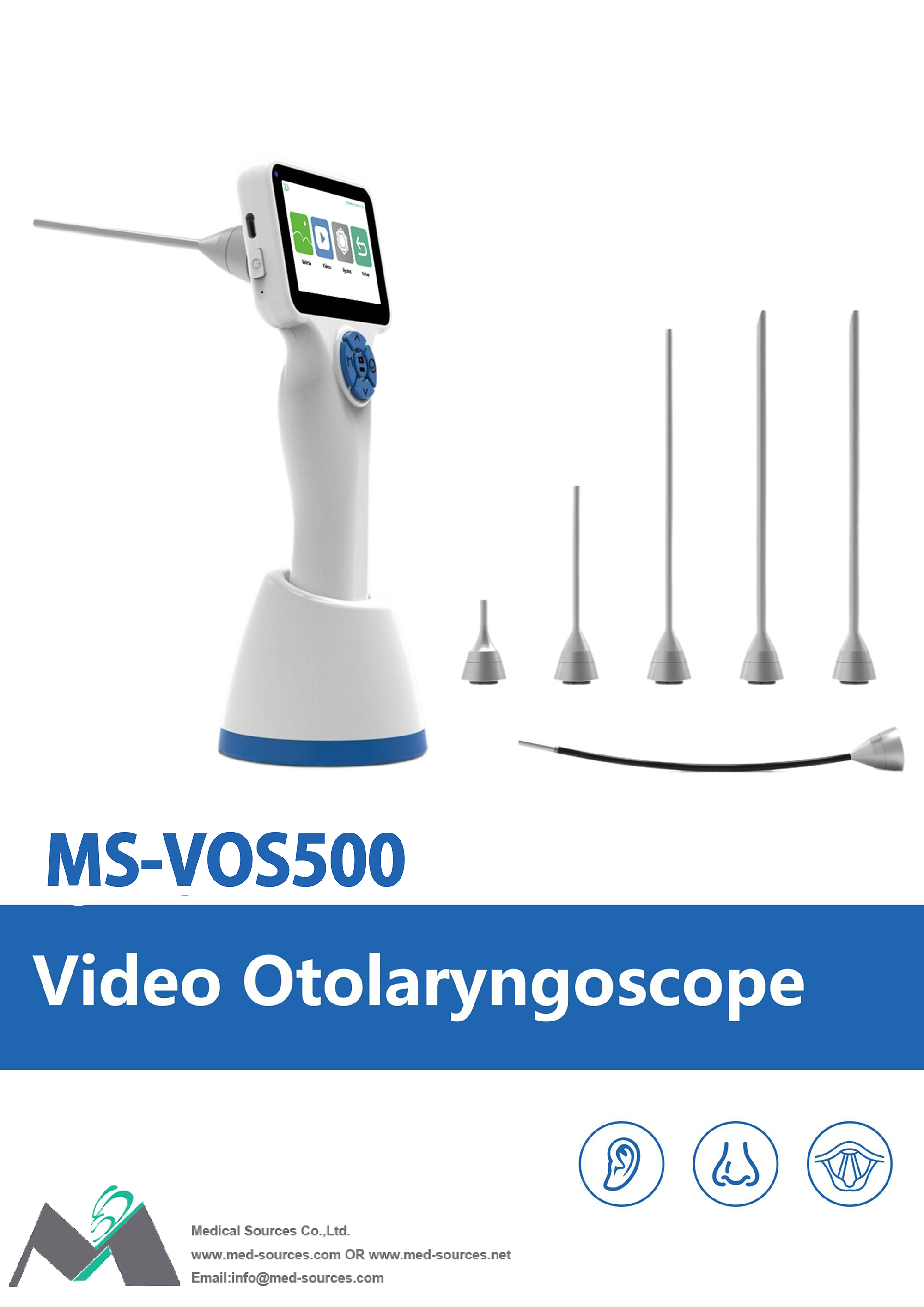 MS-VOS500 Video Otolaryngoscope-1