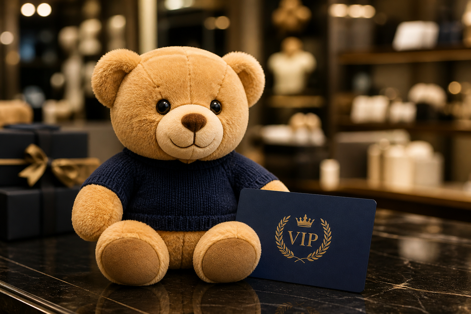 VIP membership reward plush gifts for loyalty programs