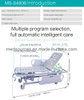 (MS-S480B) Ambulance Medical Patient Transport Folding Hydraulic Stretcher Trolley