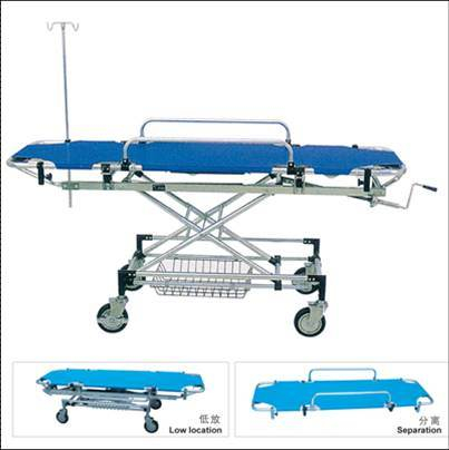 (MS-S410) Hospital Medical Ambulance Folding Hydraulic Separate Able Stretcher