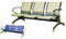 (MS-C120) Silla de espera de tratamiento para muebles de hospital de usos múltiples