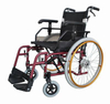(MS-120A) Aluminum Lightweight Manual Transport Power Folding Wheel Chair