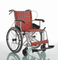(MS-40A) Aluminio Ligero Transporte Manual Silla de ruedas plegable eléctrica