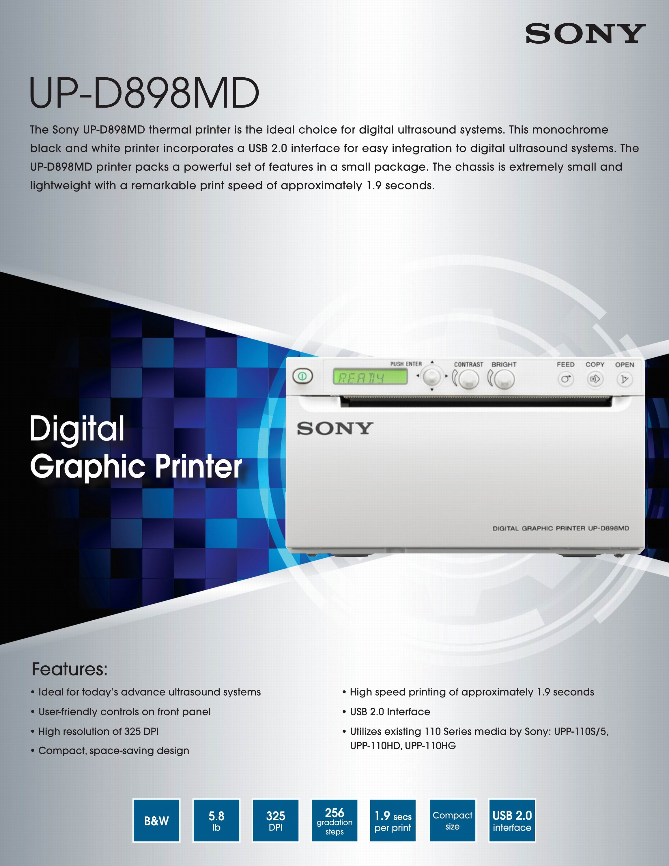 SONY UP-D898MD Digital Graphic Printe-1