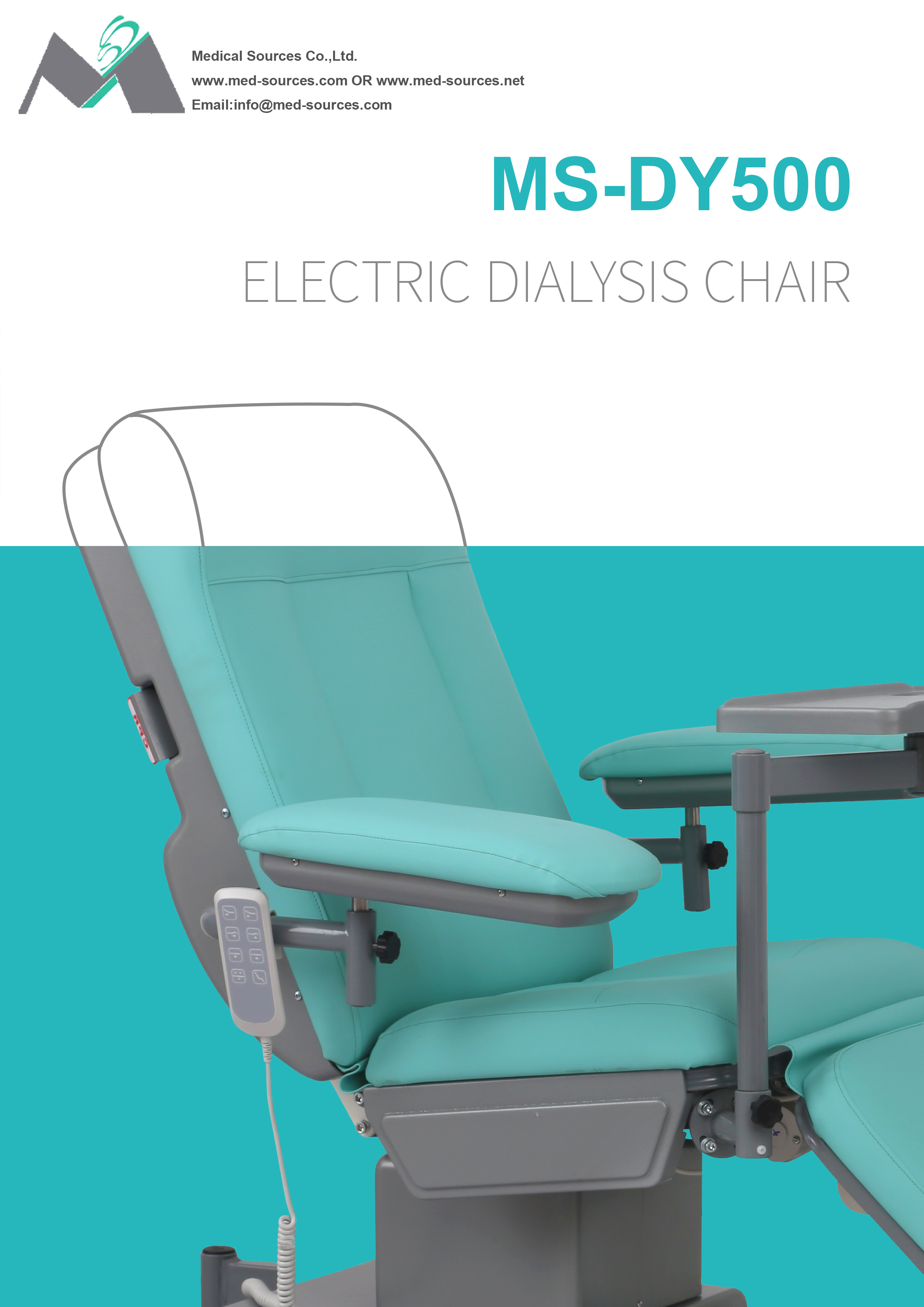 MS-DY500 Electric Dialysis Chair-1