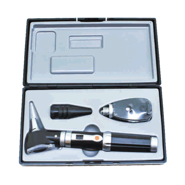 Direct Ophthalmoscope and Fiber Optic Otoscope Set