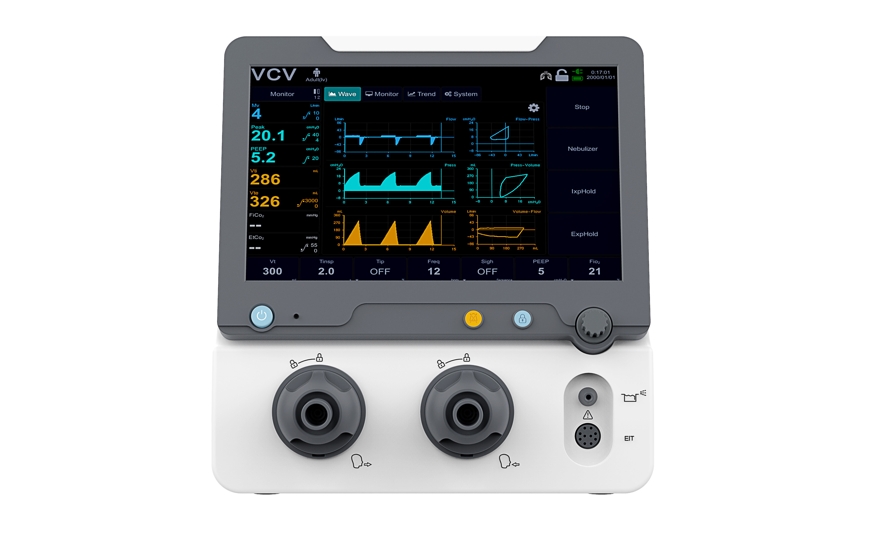 MS-T500 ICU Ventilator 