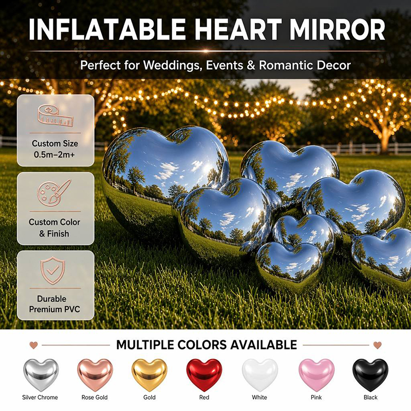 Aufblasbarer Metallball