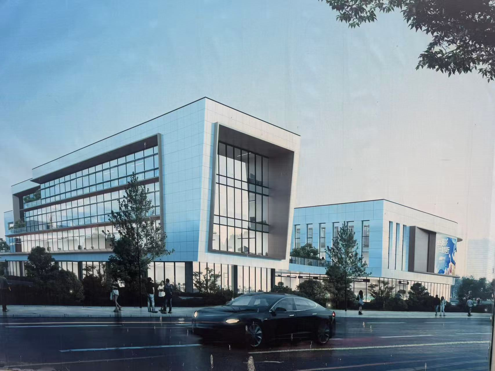 Shangyu Workers' Home double Low-E coated glass facade project