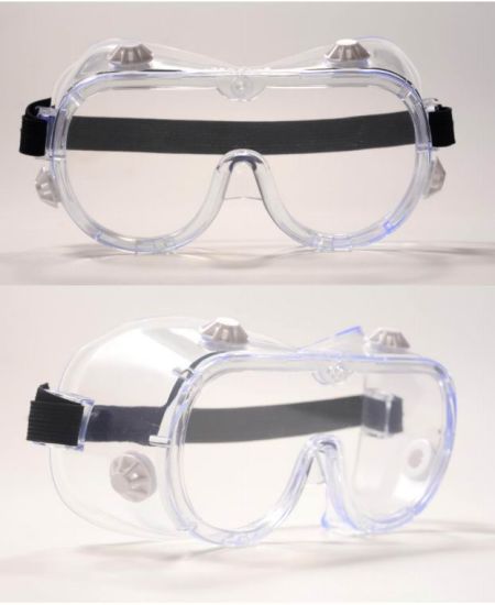 Medical Hospital Safety Clear Isolation Protection Protective Goggles with Ce FDA