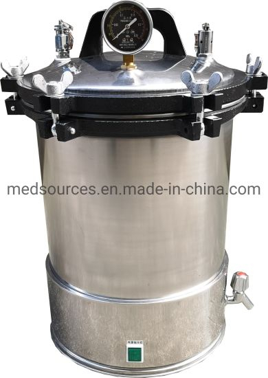 MS-P18/MS-P24 18L 24L Fully Stainless Steel Structure Portable Pressure Steam Sterilizer