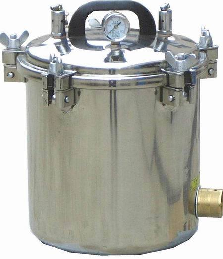 (MS-P12B) Electric or LPG Heated Portable Pressure Steam Sterilizer Autoclave