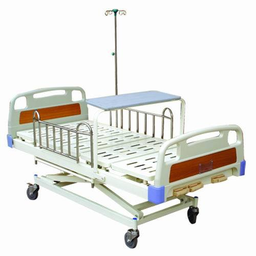 (MS-M180) Three Cranks Medical Manual Folding Bed ICU Adjustable Bed