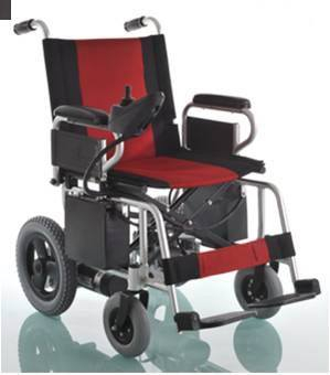 (MS-E20) Electric Power Folding Design Foldable Transport Wheelchair