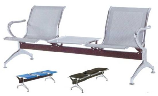 (MS-C110) Mobiliario hospitalario Silla multipropósito de tres asientos para tratar y esperar
