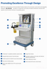 (MS-M520B) Economic Sevofluane Isoflurane Anesthesia Machine with Ventilator