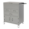 (MS-T200S) Hospital Stainless Steel Medical Emergency Treatment Trolley