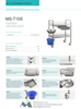 (MS-T10S) Hospital Multi-Function Stainless Steel Medical Treatment Trolley