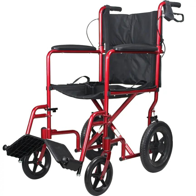 MS-W30 Durable Aluminum Light Weight Transport Wheelchair