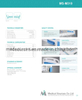 (MS-M310) Two Cranks Medical Bed ICU Bed Manual Hospital Bed