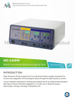 (MS-E300W) Surgical Medical Esu Portable High Frequency Smart Electrosurgical Unit