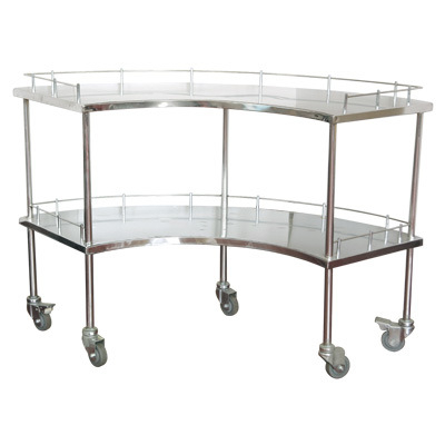(MS-T50S) Medical Stainless Steel Hospital Instrument Trolley