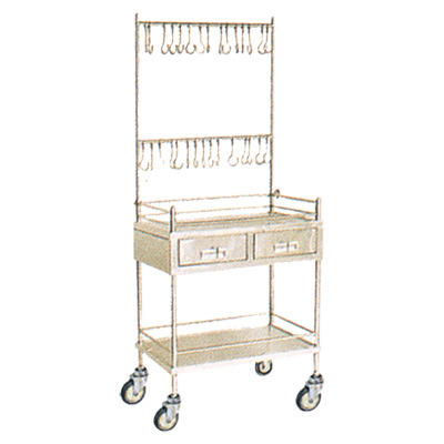 (MS-T320S) Hospital Stainless Steel Medical Infusion Treatment Trolley