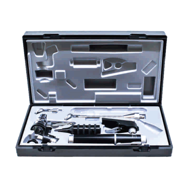Ent Diagnostic Kit Laryngeal Mirror Ophthalmoscope Set