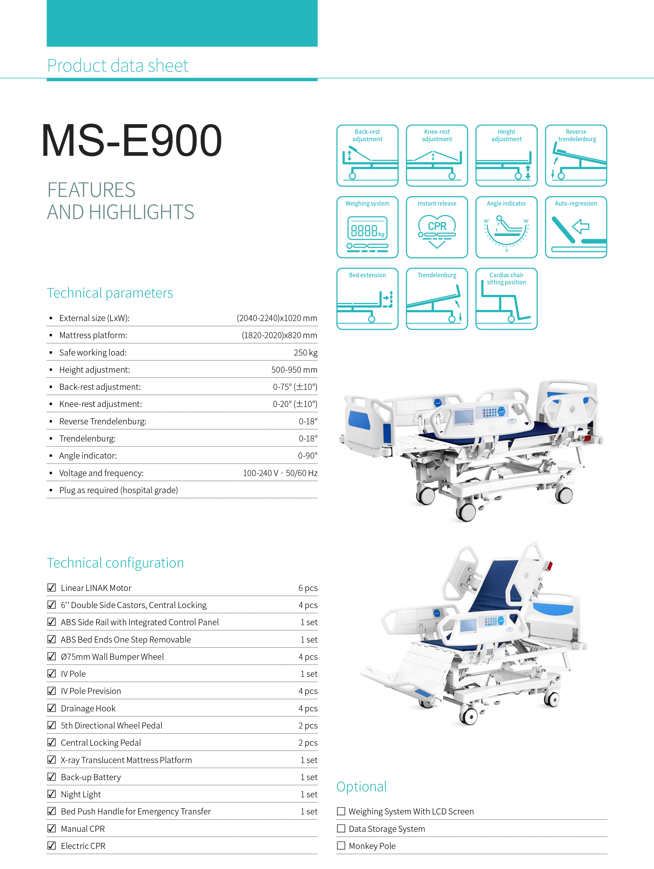 X9x_Electric-ICU-Bed_SaikangMedical-2