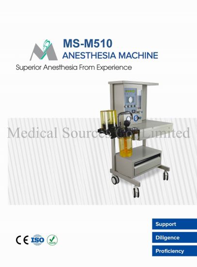 (MS-M510) Anesthésie médicale Anesthésie Ventilateur Vaporisateur Anesthésie