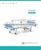 (MS-M310) Two Cranks Medical Bed ICU Bed Manual Hospital Bed