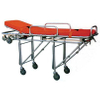 (MS-S330) Medical Emergency Stainless Steel Stretcher Patient Transport Trolley