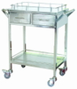 (MS-T170S) Hospital Multi-Function Stainless Steel Anesthetic Trolley Medical Trolley