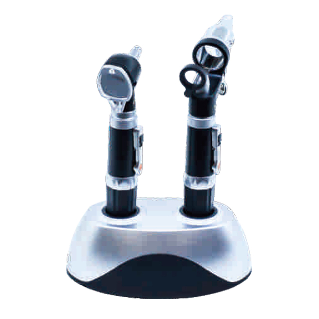 ENT Rechargeable Fiber Optic Otoscope KITS and Nasal Speculum Set
