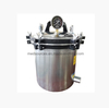 Fully Stainless Steel Structure. Lectric or LPG Heated Portable Pressure Steam Sterilizer