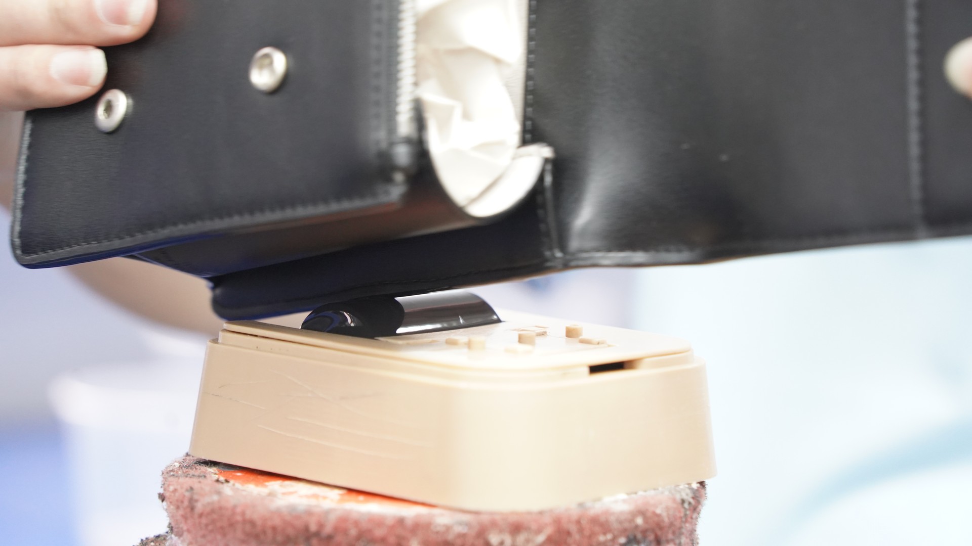 Premium Full-Grain Leather and Hardware Integration
