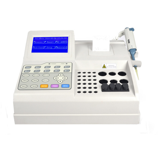 (MS-4404) Analizador de coagulación de coagulación de productos químicos semiautomáticos de suministros médicos