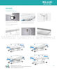 (MS-E400) Electric Medical Bed ICU Patient Bed Hospital Bed