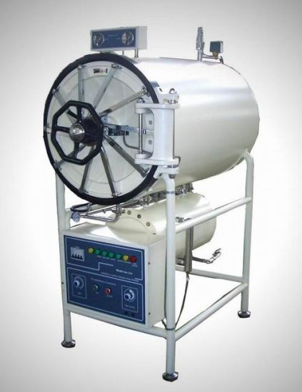 (MS-H150C) Autoclave de esterilizador de vapor a presión cilíndrico horizontal