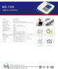 (MS-1206) 6 Channels LCD Patient Monitor Six Channel ECG