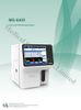(MS-6400) Medical Open Reagents Three Diff Hematology Analyzer