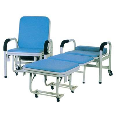 (MS-C10) Chaise d'accompagnement polyvalente pour hôpital Chaise de couchage Chaise pliante