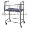 (MS-P200) Hospital Pediatric Stainless Infant Bed Baby Newborn Bed