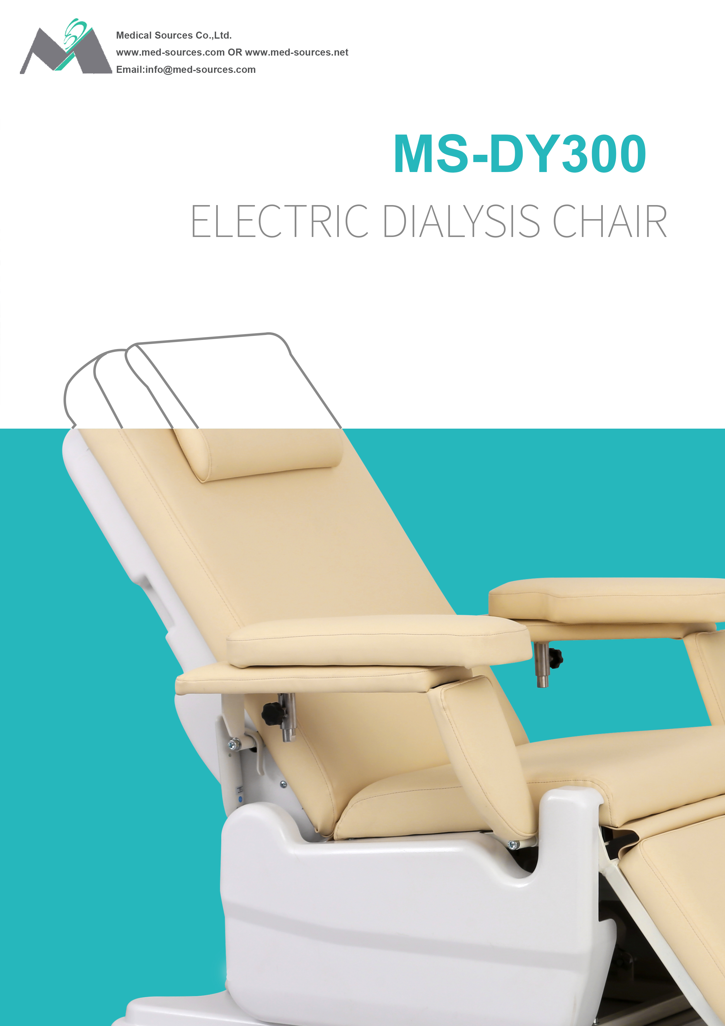 MS-DY300 Electric Dialysis Chair-1